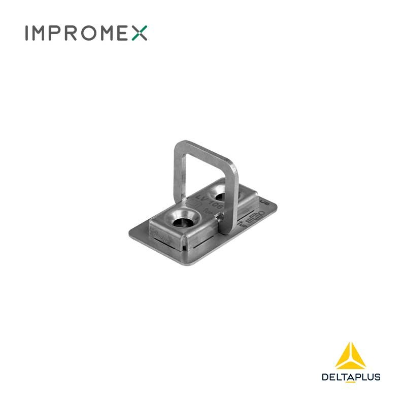 Anclaje giratorio para instalación vertical u horizontal Delta Plus