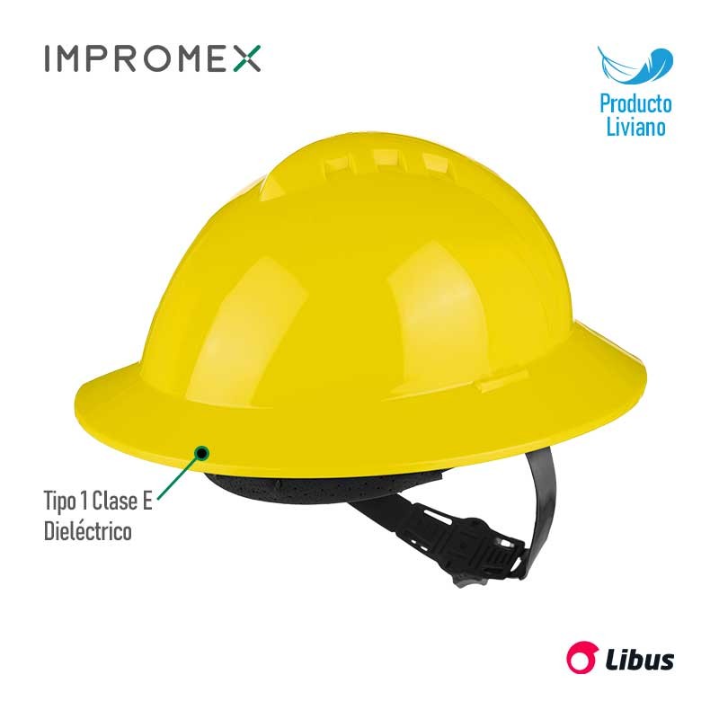 Casco de Seguridad Tipo Safari Libus