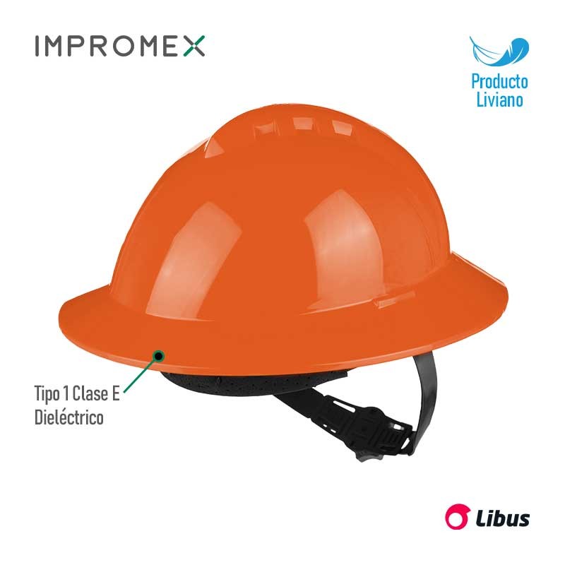 Casco de Seguridad Tipo Safari Libus