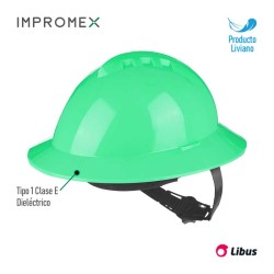 Casco de Seguridad Tipo Safari Libus
