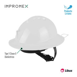 Casco de Seguridad Tipo Safari C/Slot Libus